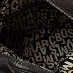 مملوكة مسبقًا Marc by Marc Jacobs Dark Moss Green Leather Classic Q Baby Aidan Satchel