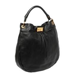 مملوكة مسبقًا حقيبة هوبو مارك باي مارك جاكوبس "كلاسيك كيو هيلير" جلد أسود