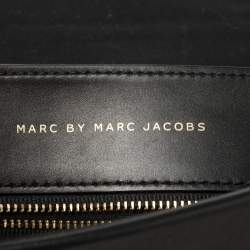 Pre Owned حقيبة كروس مارك باي مارك جاكوبس جلد أسود