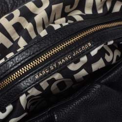 Pre Owned Marc by Marc Jacobs Black Leather Classic Q Natasha Crossbody Bag