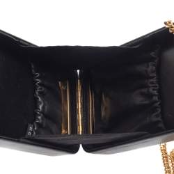 Pre Owned Marc by Marc Jacobs Black Leather Studded Phone Box Bag