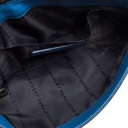 Pre Owned Marc Jacob's Blue Leather Too Hot To Handle Crossbody Bag