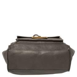 Pre Owned Marc by Marc Jacobs Grey Leather Bianca Hayley Tote