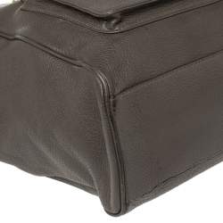 Pre Owned Marc by Marc Jacobs Grey Leather Bianca Hayley Tote