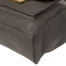 Pre Owned Marc by Marc Jacobs Grey Leather Bianca Hayley Tote