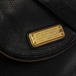 مملوكة مسبقًا Marc by Marc Jacobs Black Leather Classic Q Natasha Crossbody Bag