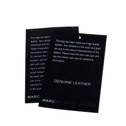 مملوكة مسبقًا Marc by Marc Jacobs Blue Crinkled Leather Foldover Clutch
