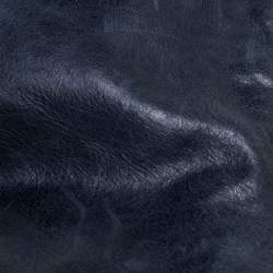 مملوكة مسبقًا Marc by Marc Jacobs Blue Crinkled Leather Foldover Clutch