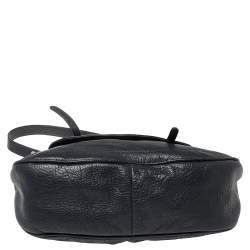 Pre Owned Marc by Marc Jacobs Blue Leather Petal to the Metal Natasha Bird Shoulder Bag