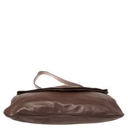 Pre Owned حقيبة كتف مارك باي مارك جاكوبس جلد بني قلاب