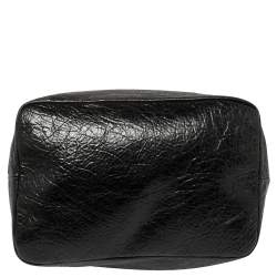 Pre Owned حقيبة يد مارك باي مارك جاكوبس جلد مجعد أسود