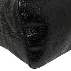 Pre Owned حقيبة يد مارك باي مارك جاكوبس جلد مجعد أسود