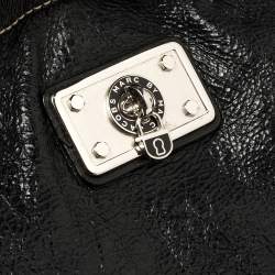 Pre Owned حقيبة يد مارك باي مارك جاكوبس جلد مجعد أسود