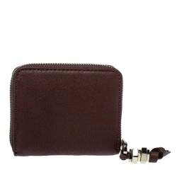 Marc by Marc Jacobs Brown Leather Zip Around Wallet