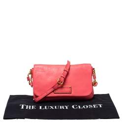 Marc by Marc Jacobs Orange Leather Too Hot To Handle Crossbody Bag