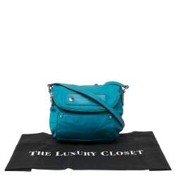 مملوكة مسبقًا Marc by Marc Jacobs Teal Preppy Natasha Crossbody Bag