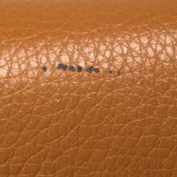 Pre Owned حقيبة كلتش مارك باي مارك جاكوبس بيانكا شكل المظروف جلد بني فاتح