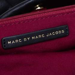 Pre Owned Marc by Marc Jacobs Black Leather Marchive Tote 