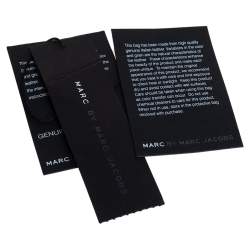 Pre Owned Marc by Marc Jacobs Black Leather Marchive Tote 