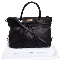 Pre Owned Marc by Marc Jacobs Black Leather Marchive Tote 