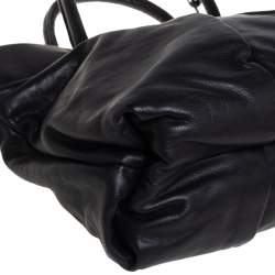 Pre Owned Marc by Marc Jacobs Black Leather Marchive Tote 