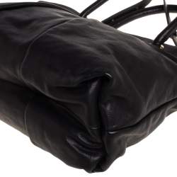 Pre Owned Marc by Marc Jacobs Black Leather Marchive Tote 