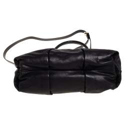 Pre Owned Marc by Marc Jacobs Black Leather Marchive Tote 