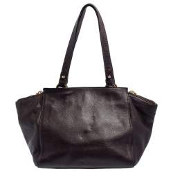 Pre Owned حقيبة مارك باي مارك جاكوبس جيب أمامي جلد أرجواني د اكن