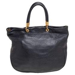 مملوكة مسبقًا حقيبة مارك باي مارك جاكوبس تو هوت تو هاندل جلد أسود