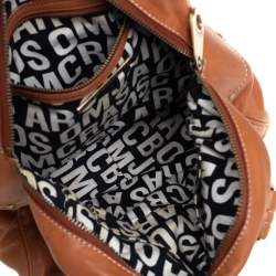 Pre Owned حقيبة ساتشل مارك باي مارك جاكوبس جلد بني بقفل دوار