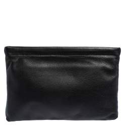 Pre Owned Marc by Marc Jacobs Black Leather Can't Clutch