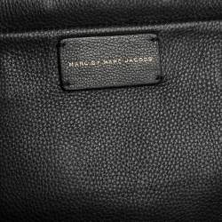 Pre Owned Marc by Marc Jacobs Black Leather Can't Clutch