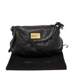 Pre Owned Marc by Marc Jacobs Black Leather Classic Q Natasha Crossbody Bag