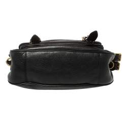 مملوكة مسبقًا Marc by Marc Jacobs Black Leather Saddlery Sophie Convertible Satchel