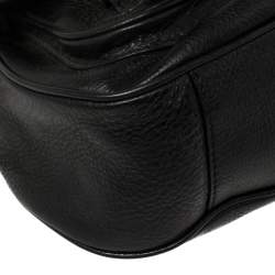 مملوكة مسبقًا Marc by Marc Jacobs Black Leather Saddlery Sophie Convertible Satchel