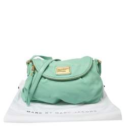 Pre Owned حقيبة كروس مارك باي مارك جاكوبس كلاسيك كيو ناتاشا جلد أخضر مينت