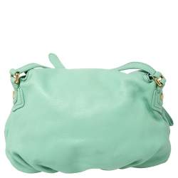 Pre Owned حقيبة كروس مارك باي مارك جاكوبس كلاسيك كيو ناتاشا جلد أخضر مينت