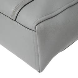 Pre Owned  Marc Jacobs Grey Pebbled Leather The Tag Tote