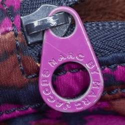 Pre Owned Marc by Marc Jacobs Purple/Blue Nylon Laptop Bag