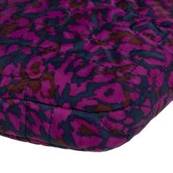 Pre Owned Marc by Marc Jacobs Purple/Blue Nylon Laptop Bag