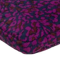 Pre Owned Marc by Marc Jacobs Purple/Blue Nylon Laptop Bag