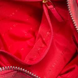 Marc by Marc Jacobs Red Leather Classic Q Wristlet Clutch