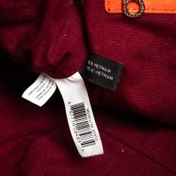 Pre Owned Marc by Marc Jacobs Orange Leather Tote