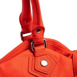 Pre Owned Marc by Marc Jacobs Orange Leather Tote