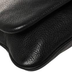 Pre Owned حقيبة كروس مارك باي مارك جاكوبس تو هوت تو هاندل جلد أسود