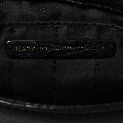 Pre Owned حقيبة كروس مارك باي مارك جاكوبس تو هوت تو هاندل جلد أسود