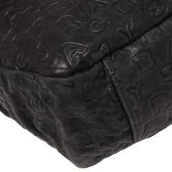 Pre Owned حقيبة هوبو مارك باي مارك جاكوبس مجعد موس جلد نقش شعار دريمي كحلي