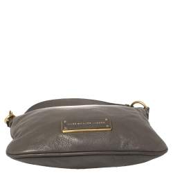 Marc by Marc Jacobs Grey Leather Small Messenger Bag