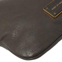 Marc by Marc Jacobs Grey Leather Small Messenger Bag