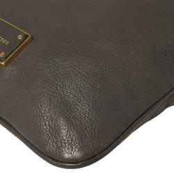 Marc by Marc Jacobs Grey Leather Small Messenger Bag
